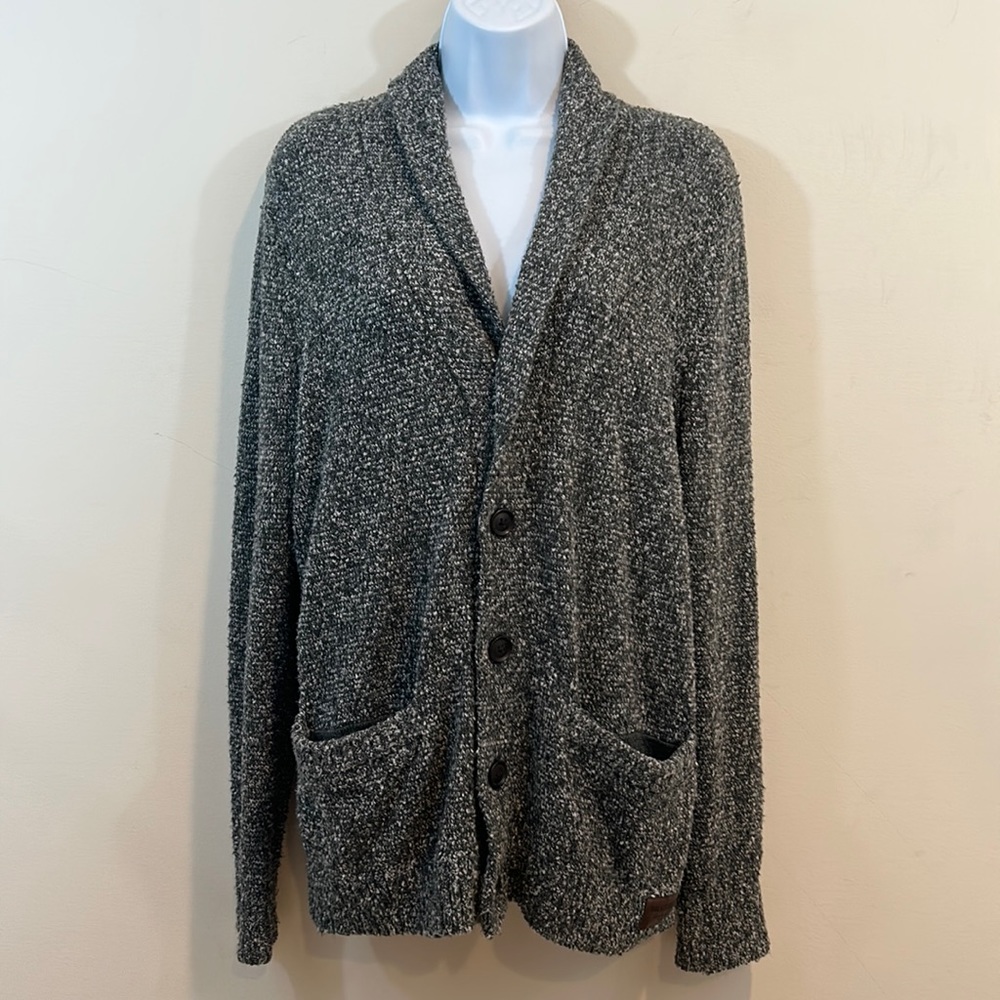 Hollister 5 Button V-Neck Cardigan Sweater Size S - Picture 1 of 10